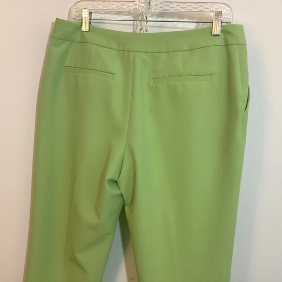 Green Dress Pants Worthington Slim Ankle Sz 8 - Picture 9 of 11